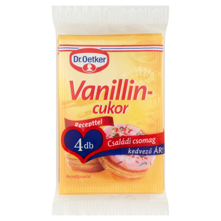 Dr Oetker Vanilla Sugar Vaníliás cukor 4 x 8 g Paprika Store