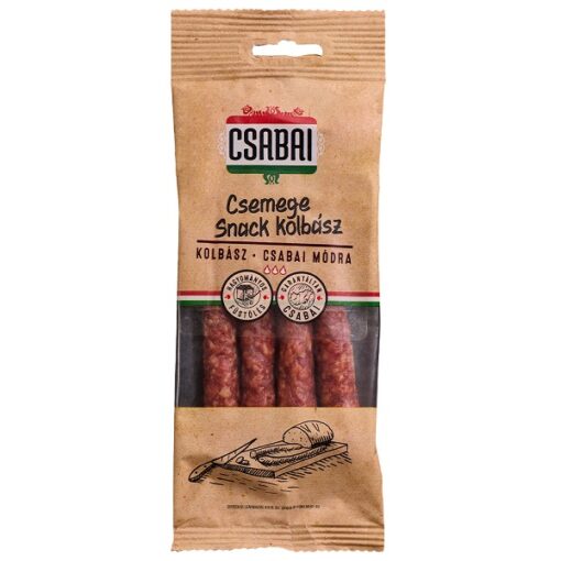 Csabai Snack Sausage Mild (Csemege snack kolbász) 100g