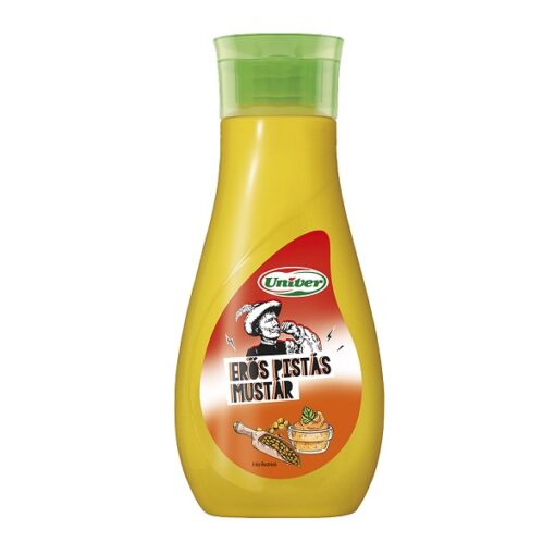 Hot Mustard with Erős Pista (Erős Pistás csípős mustár) 400 g Univer