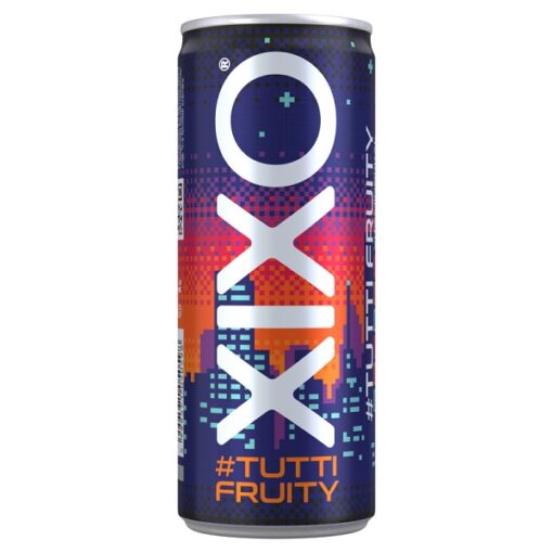 Xixo Tutti-fruity sparkling drink (Tutti-fruity ízű szénsavas üdítő) 250ml