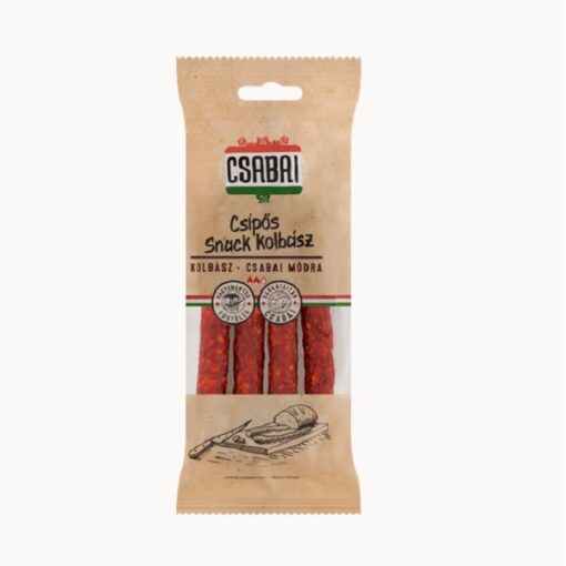 Csabai Snack Sausage HOT (Csipős snack kolbász) 100g